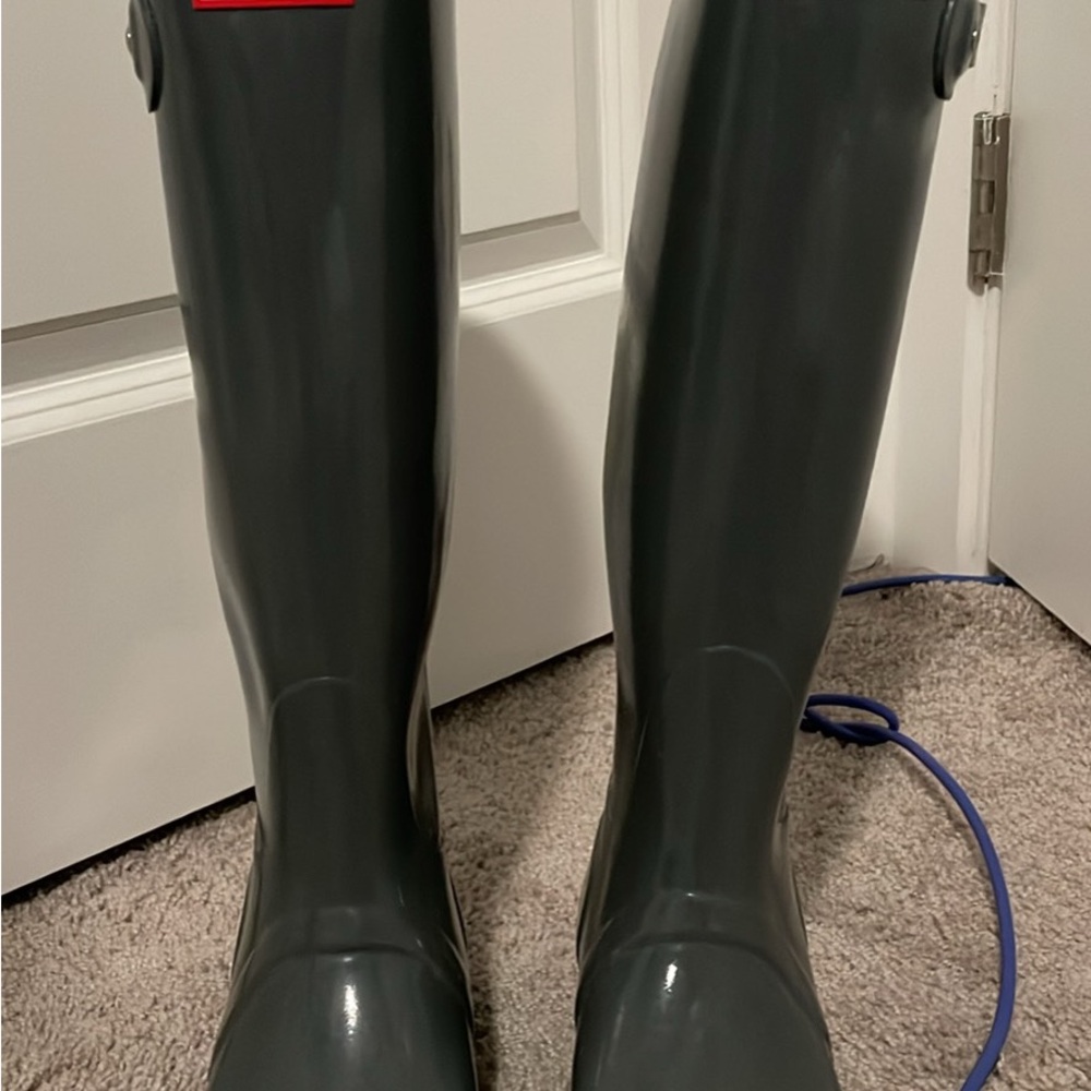Hunter Women's Rain Boots - Gray